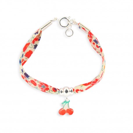 bracelets  liberty 10mm cerise