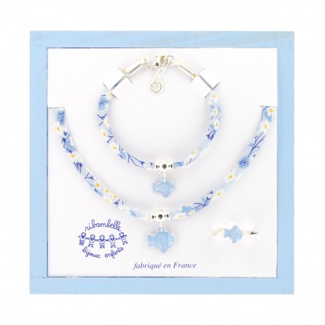 ensemble liberty poisson Ribambelle bijoux enfants fille
