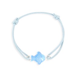 Bracelet lacet poisson