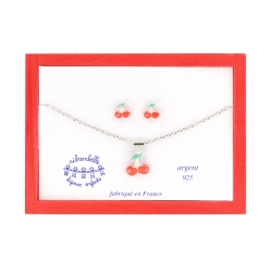 Coffret B.O. tiges cerise