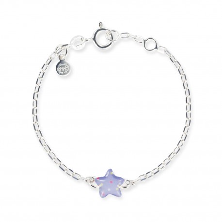 Bracelet chaîne bébé étoile