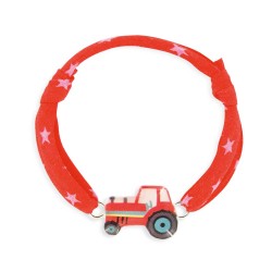 Bracelet cordon 7mm tracteur