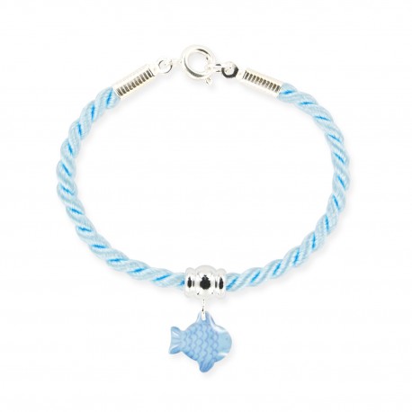bracelet cordelière poisson Ribambelle bijoux enfants fille