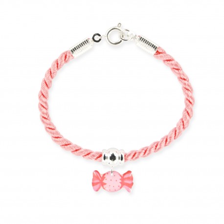 bracelet cordelière bonbon Ribambelle bijoux enfants fille