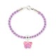 bracelet cordelière papillon Ribambelle bijoux enfants fille