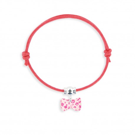 bracelet lacet noeud Ribambelle bijoux enfants fille