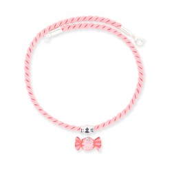 Collier cordelière bonbon