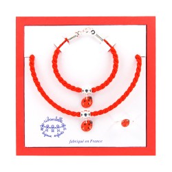 Coffret cordelière coccinelle