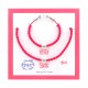 ensemble cordelière noeud Ribambelle bijoux enfants fille