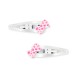 barrettes clic-clac 4cm noeud Ribambelle bijoux enfants fille