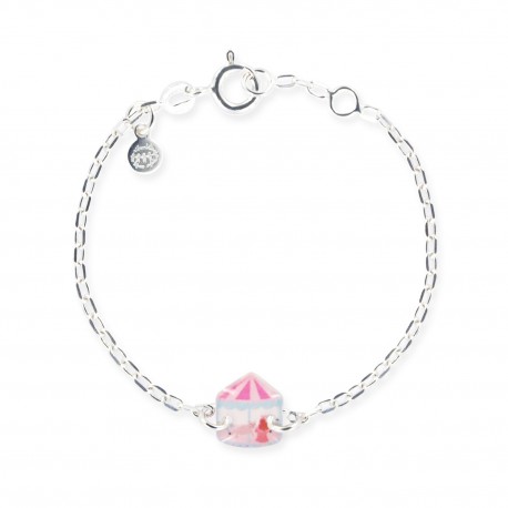 bracelet chaîne bébé caroussel Ribambelle bijoux enfants fille
