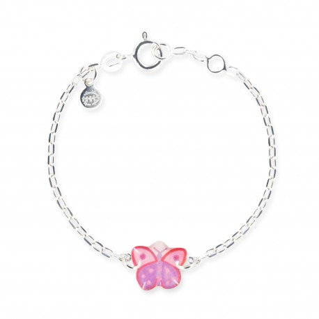 bracelet chaîne bébé papillon Ribambelle bijoux enfants fille