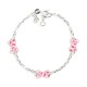 bracelet 3 motifs noeud Ribambelle bijoux enfants fille