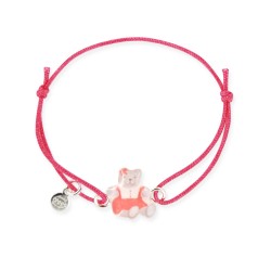 Bracelet lacet bébé ourson